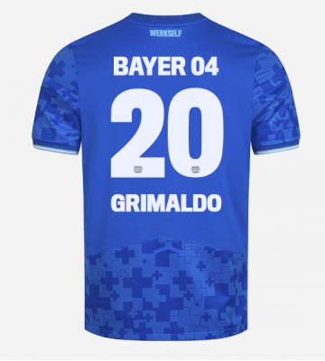 Bayer Leverkusen Alejandro Grimaldo #20 Alternativní Dres 2025-26 Krátký Rukáv